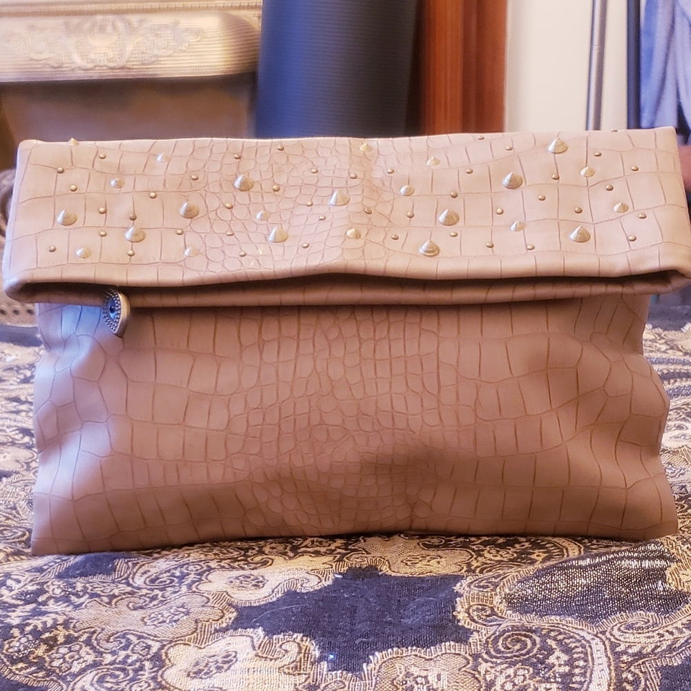 Rachel Roy Studded Clutch